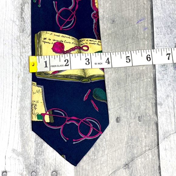 Librarian Tie 100% Silk - Picture 7 of 10